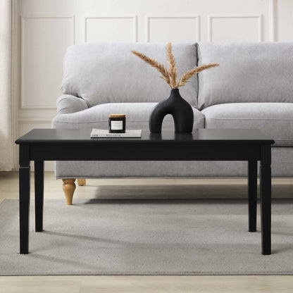 DUS-GOL-03240 Grade-B Dusk Sienna Coffee Table - Black RRP £116