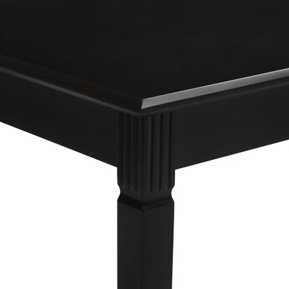 DUS-GOL-03240 Grade-B Dusk Sienna Coffee Table - Black RRP £116