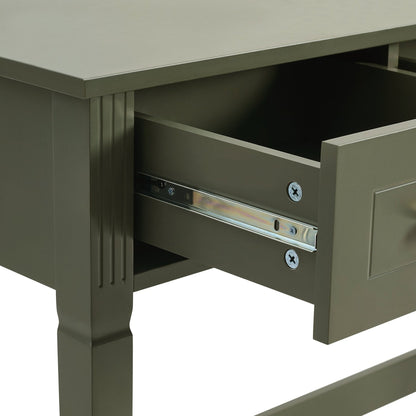 DUS-CC2-03646 Grade-B Dusk Sienna Dressing Table Console - Vetiver RRP £149.00