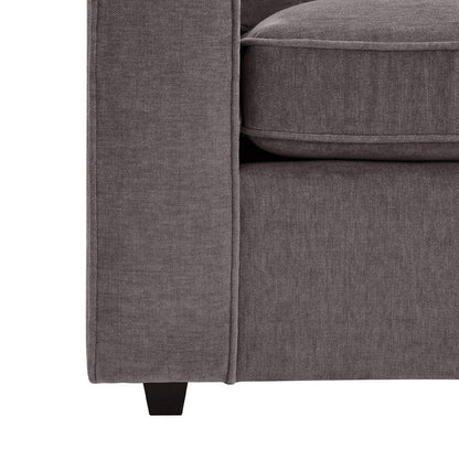 DUS-GOL-09102 Grade-BER Dusk Soho Left Hand Storage Chaise Sofa - Grey RRP £859