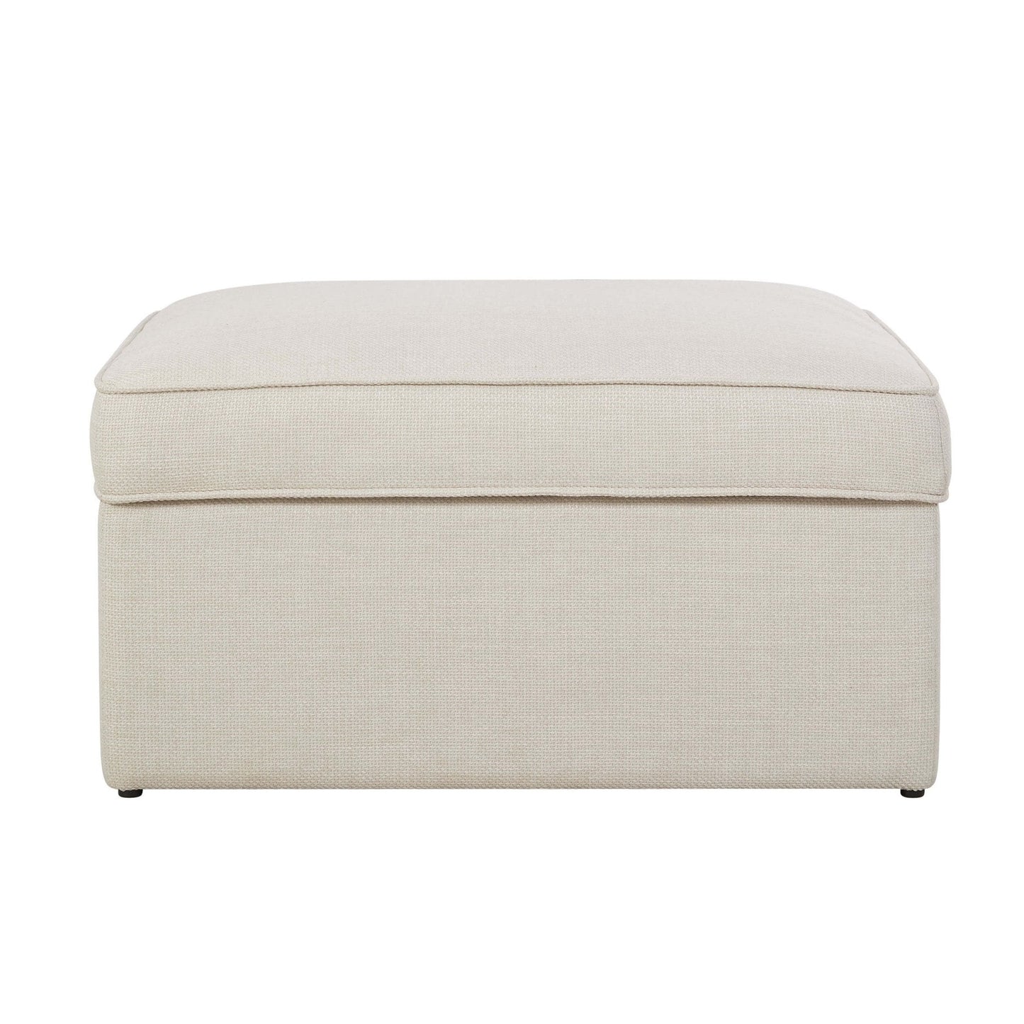 DUS-CC2-04405 Grade-B Dusk Soho Ottoman Storage Pouffe - Beige RRP £199.00