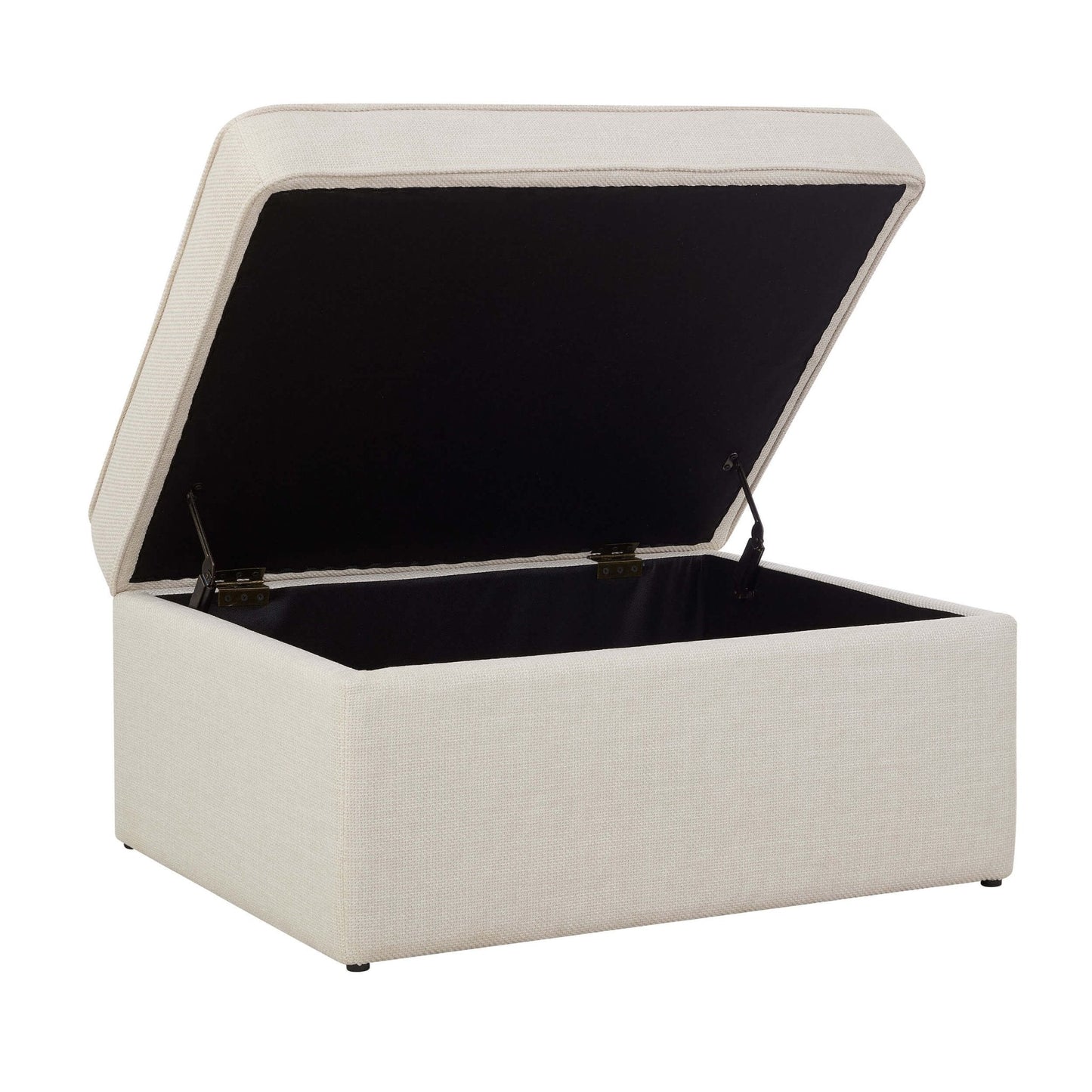 DUS-CC2-04405 Grade-B Dusk Soho Ottoman Storage Pouffe - Beige RRP £199.00