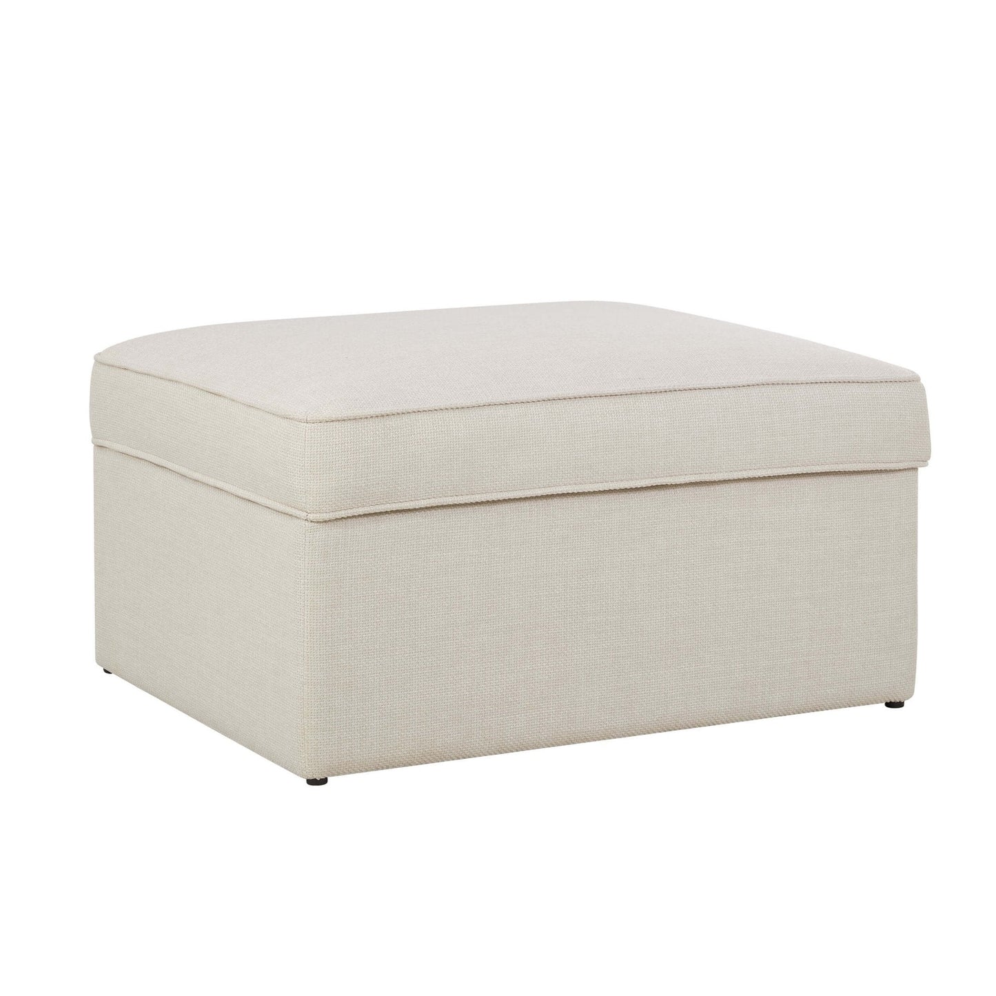 DUS-CC2-04405 Grade-B Dusk Soho Ottoman Storage Pouffe - Beige RRP £199.00
