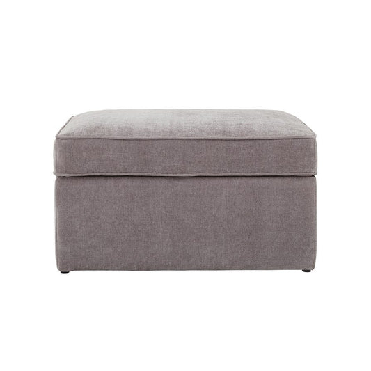 DUS-CC2-01336 Grade-B Dusk Soho Ottoman Storage Pouffe - Grey RRP £199.00