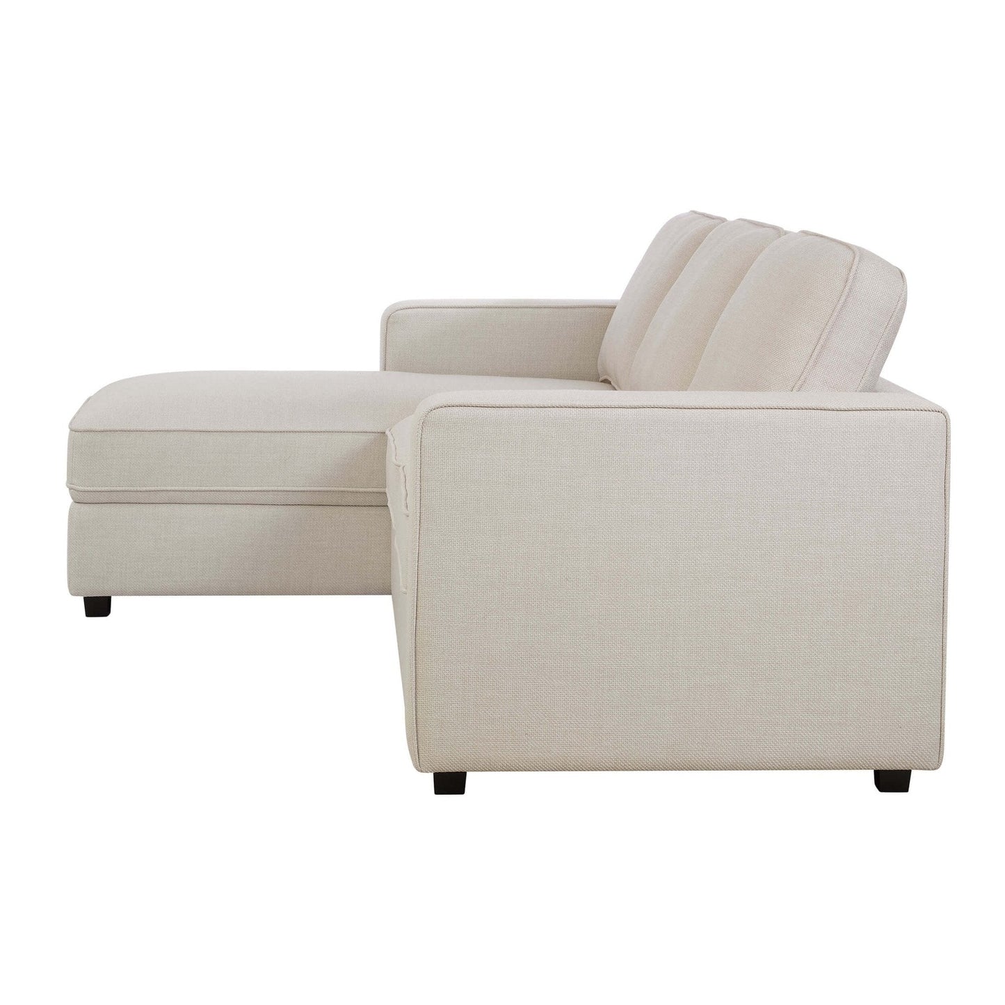 DUS-GOL-07311 Grade-BER Dusk Soho Left Hand Chaise Sofa - Beige RRP £859