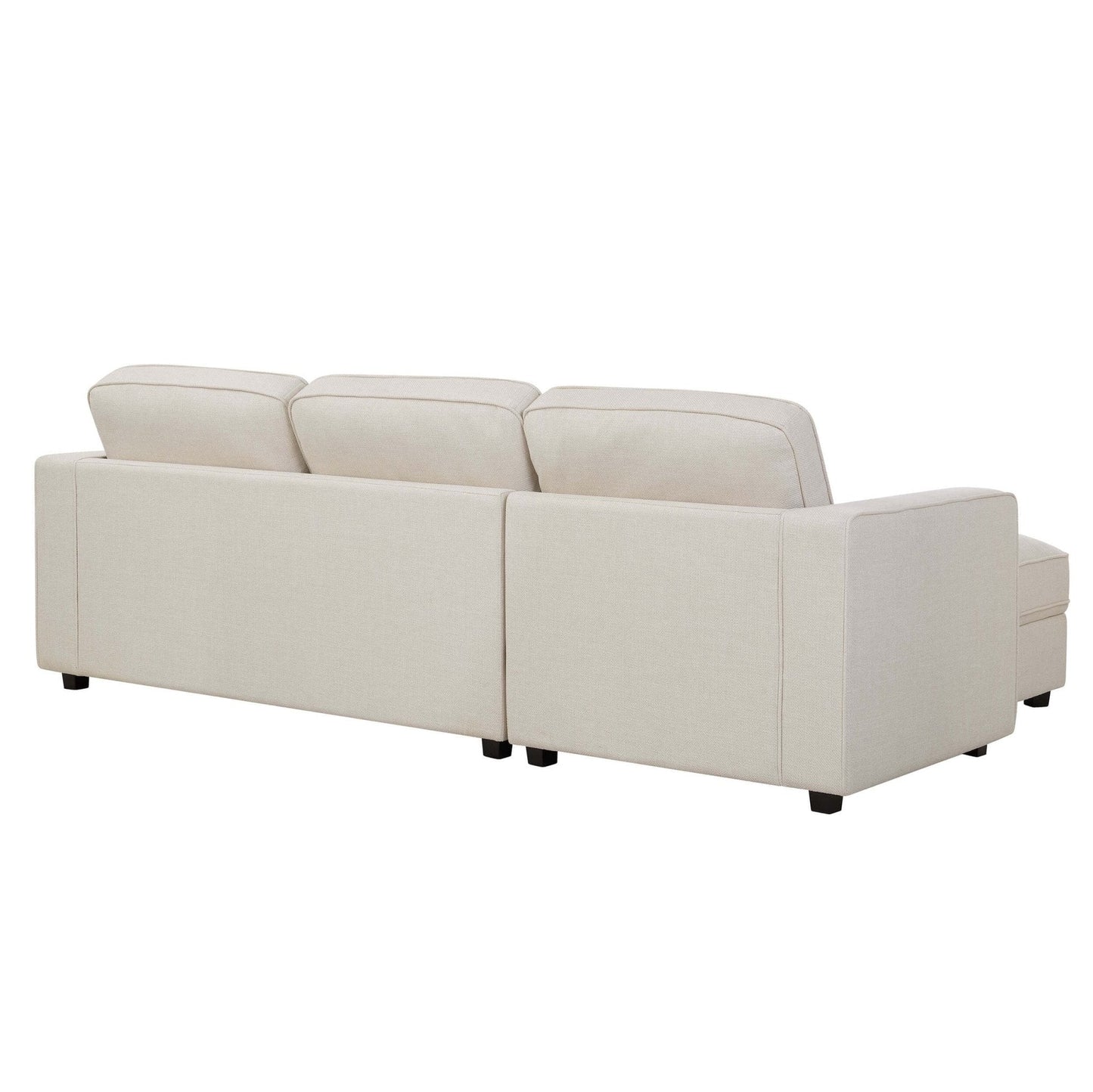 DUS-GOL-07311 Grade-BER Dusk Soho Left Hand Chaise Sofa - Beige RRP £859