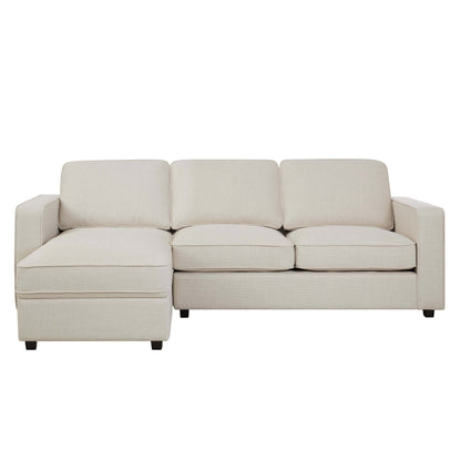 DUS-GOL-07311 Grade-BER Dusk Soho Left Hand Chaise Sofa - Beige RRP £859