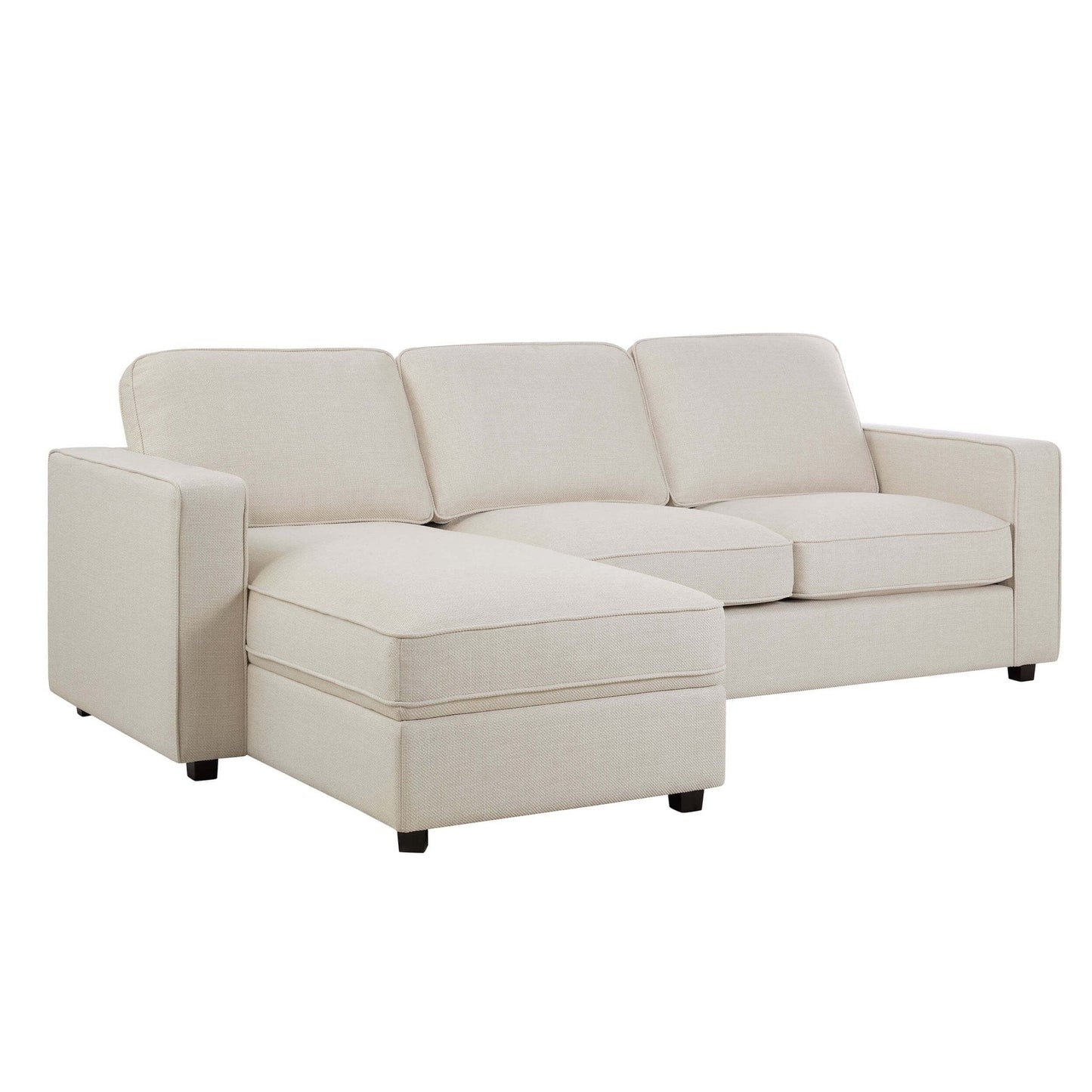 DUS-GOL-07311 Grade-BER Dusk Soho Left Hand Chaise Sofa - Beige RRP £859
