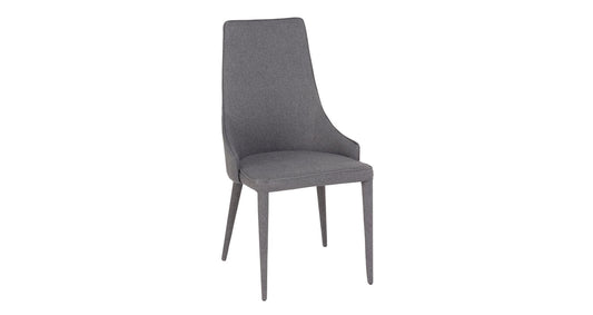 DFS-HO2-05214 Grade-B DFS Hengye Dining Chair In Grey Fabric RRP £79