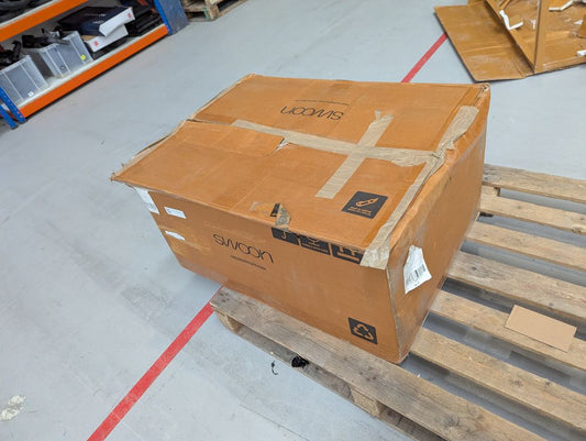 SWO-CC2-00316 Grade-BER Swoon Swoon Southwark Two Door Wardrobe in Acacia RRP £1129.00