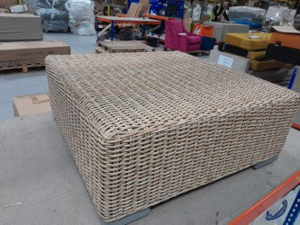 OKA-GOL-02310 Grade-C1 Luccombe Ottoman - Driftwood RRP £595