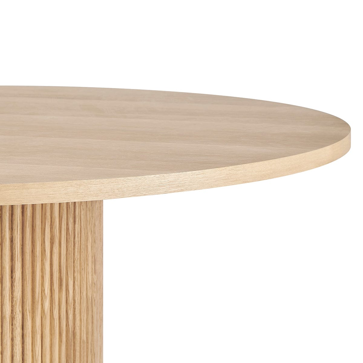 CCG-STO-00537 Grade-C1 Dusk Hattie Panel 4-6 Seater Dining Table - Natural RRP £329.00