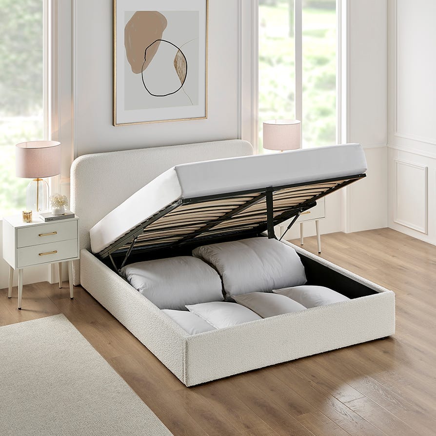 CCG-STO-00727 Grade-DOA Dusk Ascot (Henley) Off White Double Bed RRP £479.00