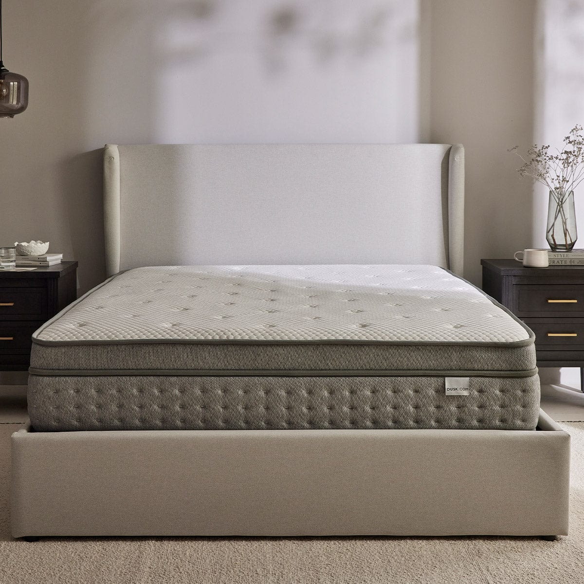 DUS-CC2-01407 Grade-C1 Dusk Memory Foam 4000 Pocket Spring Hybrid Mattress Super King Size RRP £649