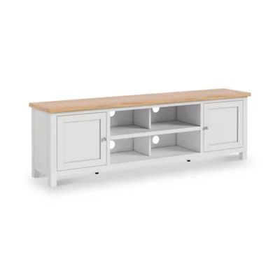 ROS-OUT-00660 Grade-C1 Roseland Furniture Farro Grey XL 190cm TV Unit RRP £249.95