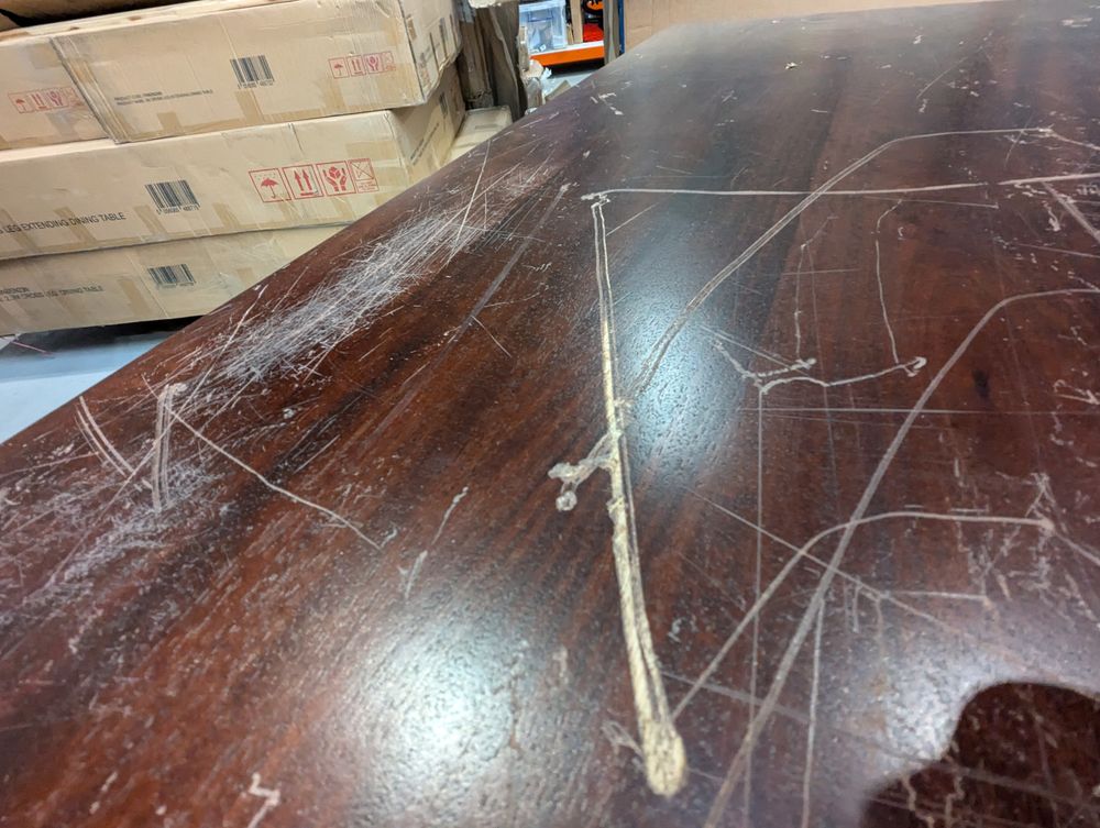 Lot of 5 x Swoon wood furniture items grade-BER Spares or repair RRP £3255.00