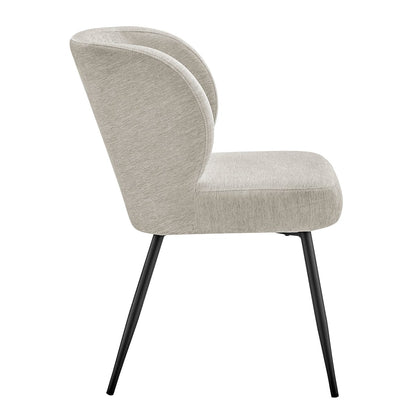 CCG-STO-00477 Grade-B Dusk Mabel Set of 2 Dining Chairs - Chenille RRP £249.00