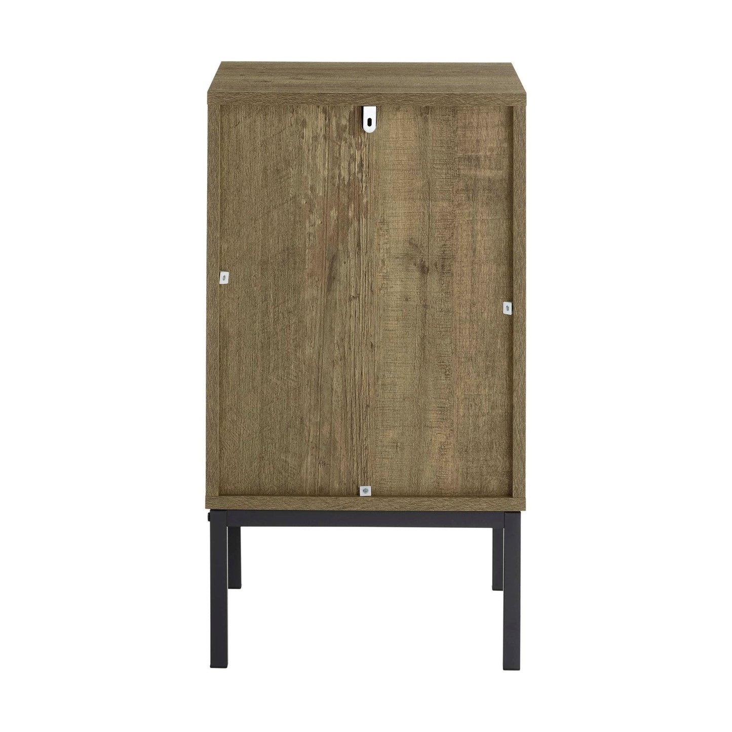 DUS-GOL-03384 Grade-B Dusk Willow 1 Drawer Nightstand - Mango Wood RRP £63