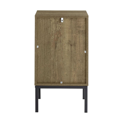 DUS-GOL-03384 Grade-B Dusk Willow 1 Drawer Nightstand - Mango Wood RRP £63