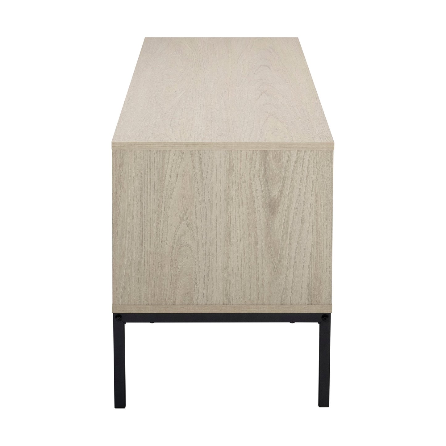 DUS-CC2-04319 Grade-B Dusk Willow 140cm TV Unit - Light Wood RRP £97.00