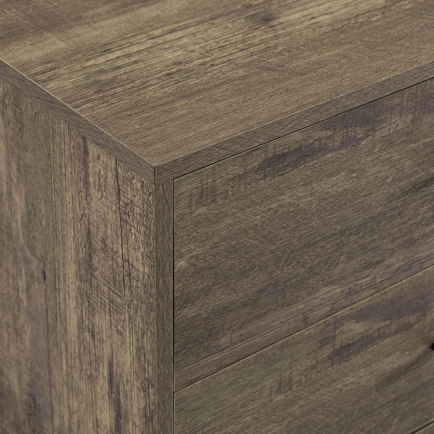 DUS-GOL-04753 Grade-B Dusk Willow 6 Drawer Chest - Mango Wood RRP £175