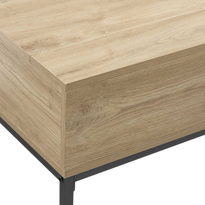 DUS-GOL-04023 Grade-B Dusk Willow Lift Up Coffee Table - Oak Effect RRP £104