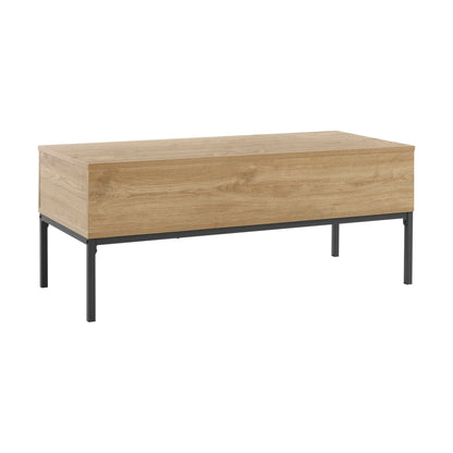 DUS-GOL-03568 Grade-B Dusk Willow Lift Up Coffee Table - Oak Effect RRP £104