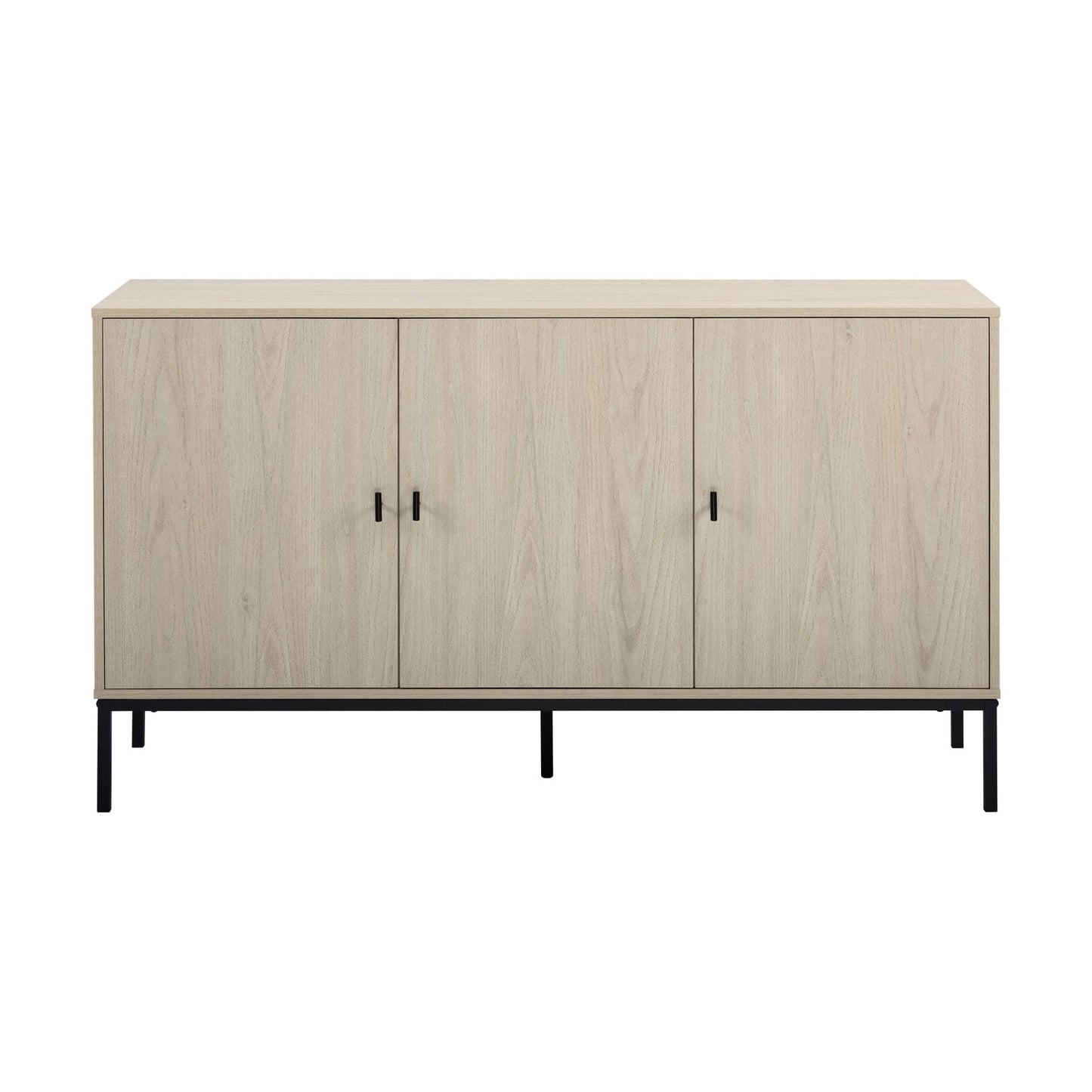 DUS-CC2-03906 Grade-B Dusk Willow Large Sideboard - Light Wood RRP £160.00