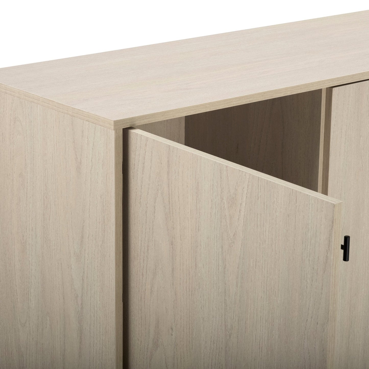 DUS-CC2-03906 Grade-B Dusk Willow Large Sideboard - Light Wood RRP £160.00