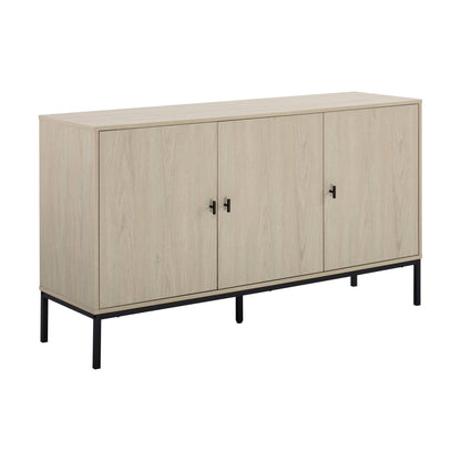DUS-CC2-03906 Grade-B Dusk Willow Large Sideboard - Light Wood RRP £160.00