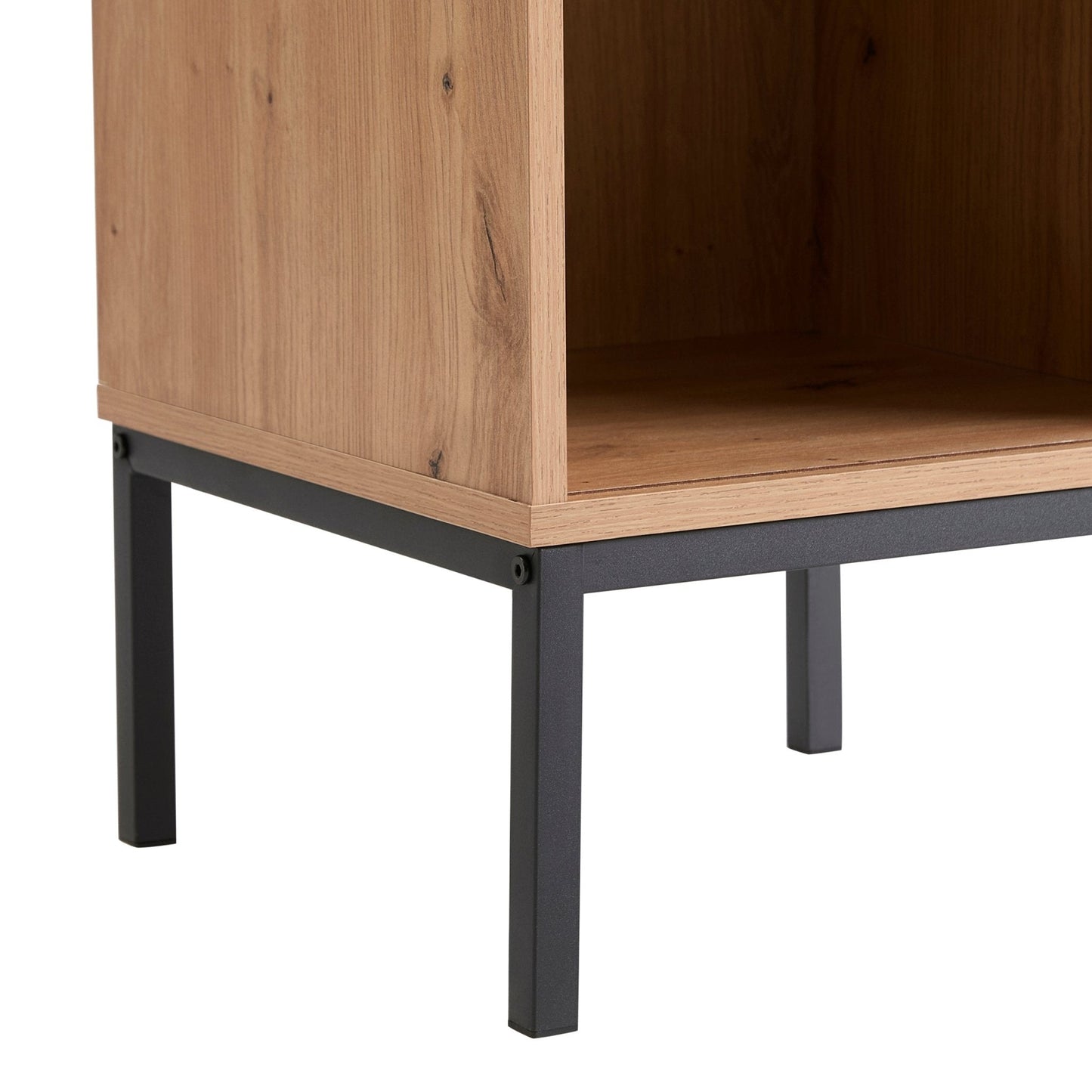 DUS-GOL-03828 Grade-B Dusk Willow Shoe Storage Bench - Oak Effect RRP £45