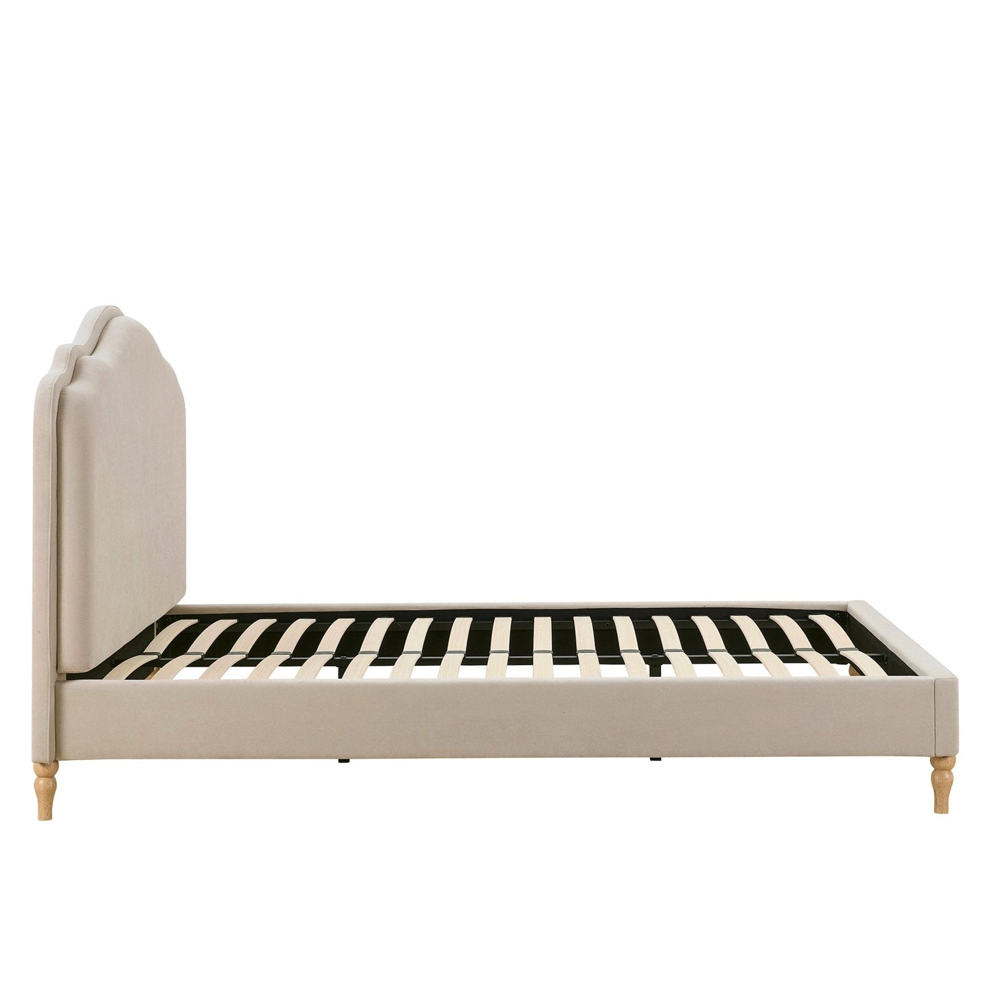 DUS-CC2-04266 Grade-B Dusk Wiltshire Double Bed Frame - Stone RRP £329.00