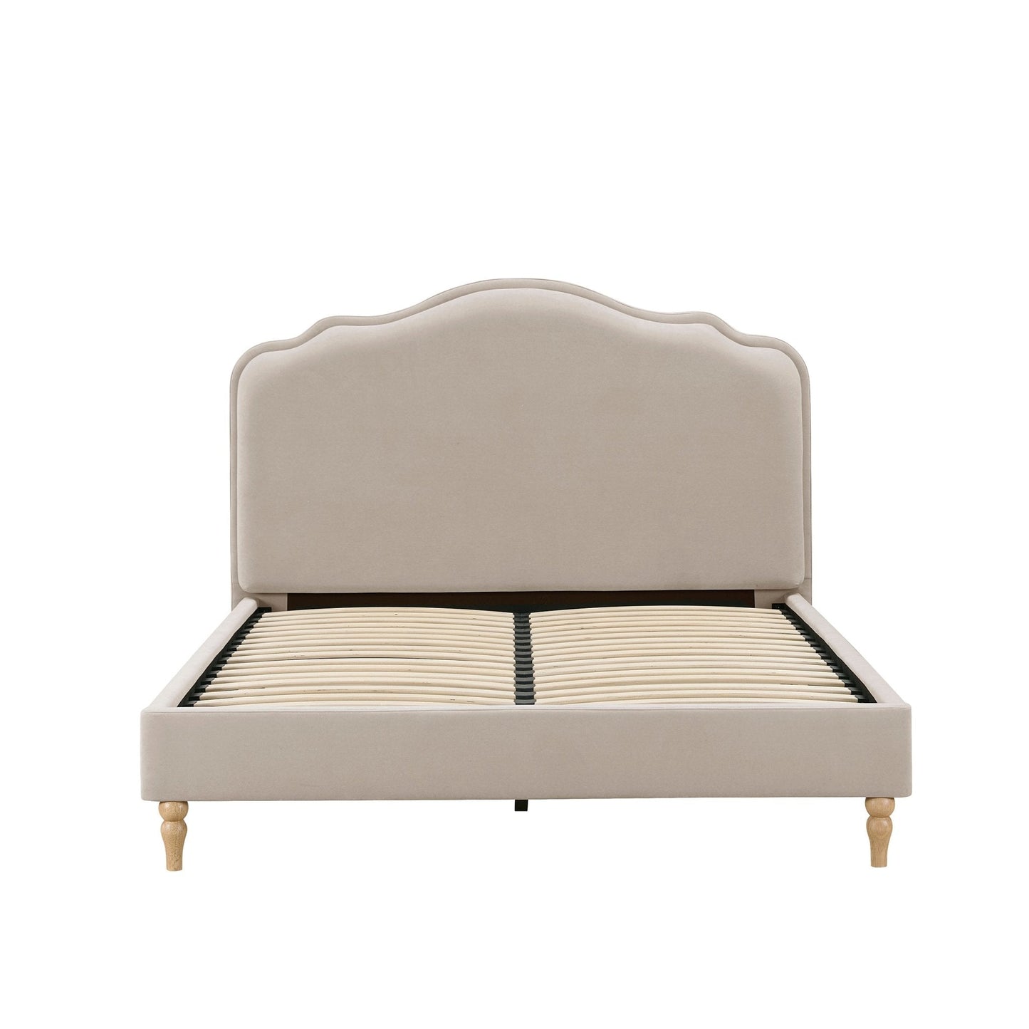 DUS-CC2-04266 Grade-B Dusk Wiltshire Double Bed Frame - Stone RRP £329.00