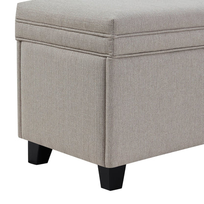 DUS-CC2-04836 Grade-B Dusk Windermere Storage Ottoman - Stone Grey RRP £179.00