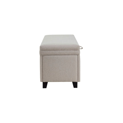 DUS-CC2-04836 Grade-B Dusk Windermere Storage Ottoman - Stone Grey RRP £179.00