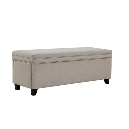 DUS-CC2-04836 Grade-B Dusk Windermere Storage Ottoman - Stone Grey RRP £179.00