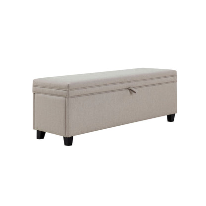 DUS-CC2-04836 Grade-B Dusk Windermere Storage Ottoman - Stone Grey RRP £179.00