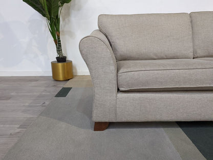 MAS-APM-08992 Grade-C2 Marks & Spencer Abbey Large 3 Seater Sofa in Mushroom Navora Texture RRP £1199