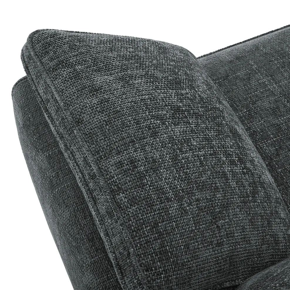 CCG-TRA-00137 Grade-C2 Oak Furnitureland Melbourne 2 Seater Sofa in Enzo Slate Fabric RRP £1079.99