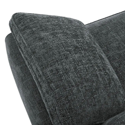 CCG-TRA-00137 Grade-C2 Oak Furnitureland Melbourne 2 Seater Sofa in Enzo Slate Fabric RRP £1079.99