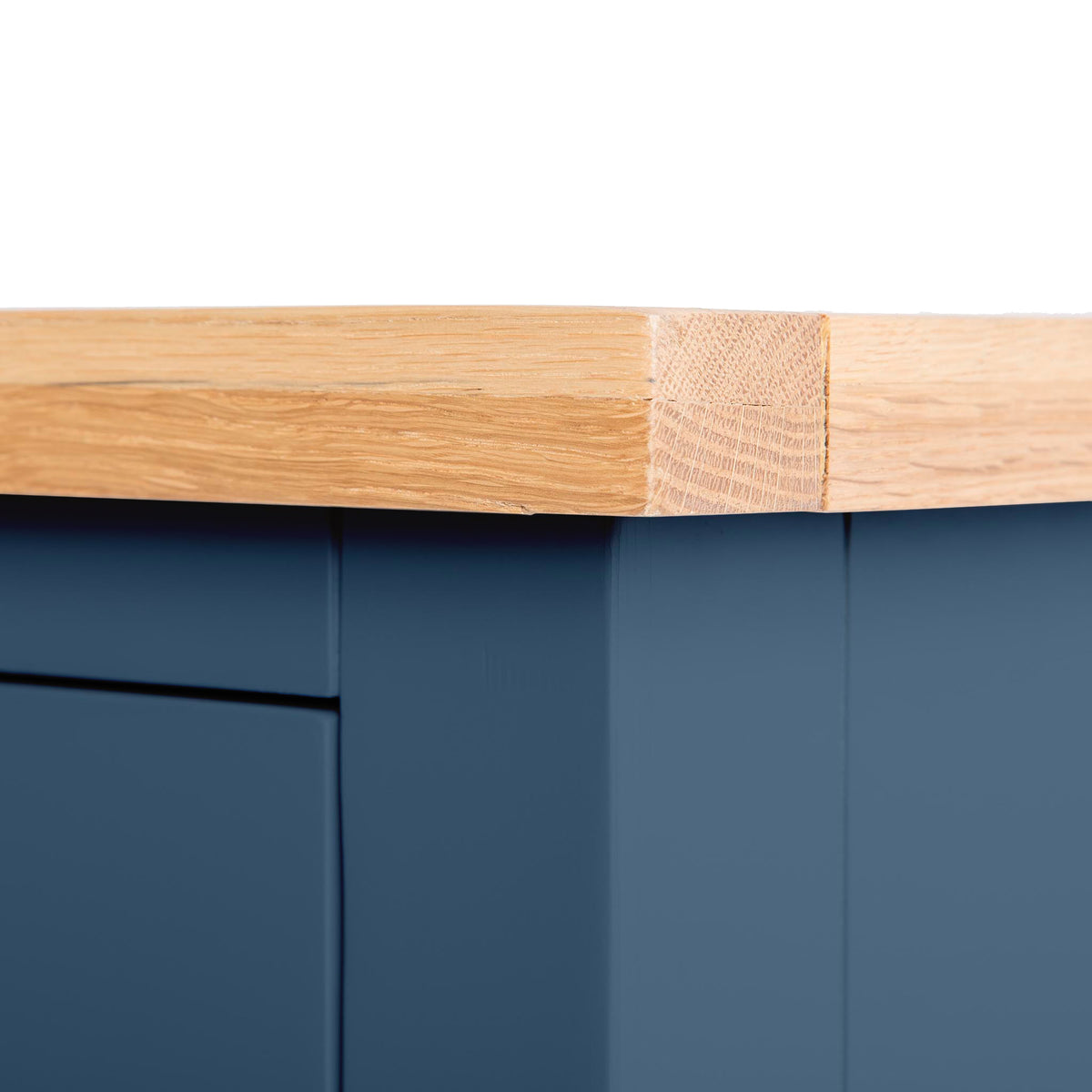 ROS-OUT-00330 Grade-C1 Roseland Furniture Farrow Navy Extra Large Sideboard RRP £399.95