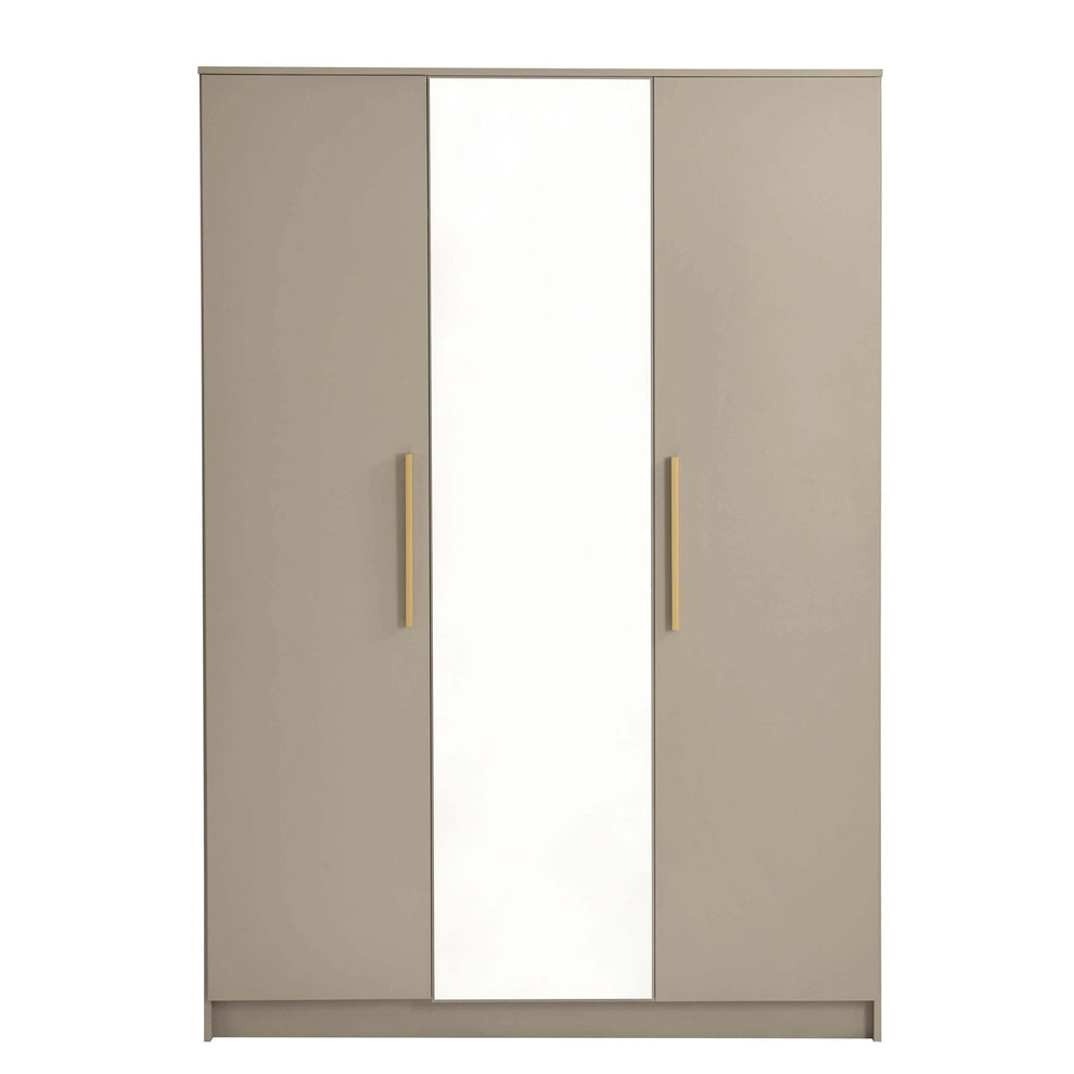DUS-CC2-04157 Grade-B Dusk Darcey 3 Door Wardrobe - Taupe RRP £299.00