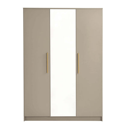 DUS-CC2-04157 Grade-B Dusk Darcey 3 Door Wardrobe - Taupe RRP £299.00