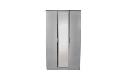 DFS-HO2-05948 Grade-BER DFS Grasmere Triple Mirror Wardrobe - Grey RRP £549