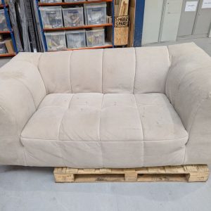 DUS-CC2-03257 Grade-C2 Dusk Manhattan 2 Seater Sofa - Stone RRP £759.00
