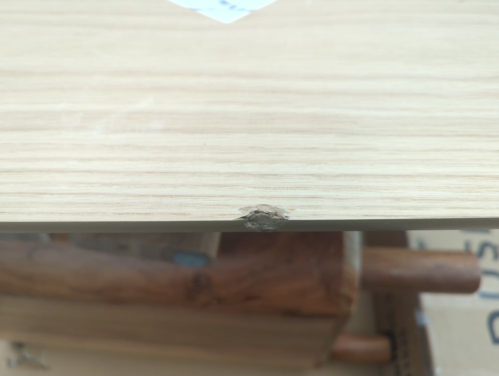 DUS-AUC-03847 Grade-C3 Dusk Heidi 4-8 Seater Extendable Dining Table - Natural RRP £404.00
