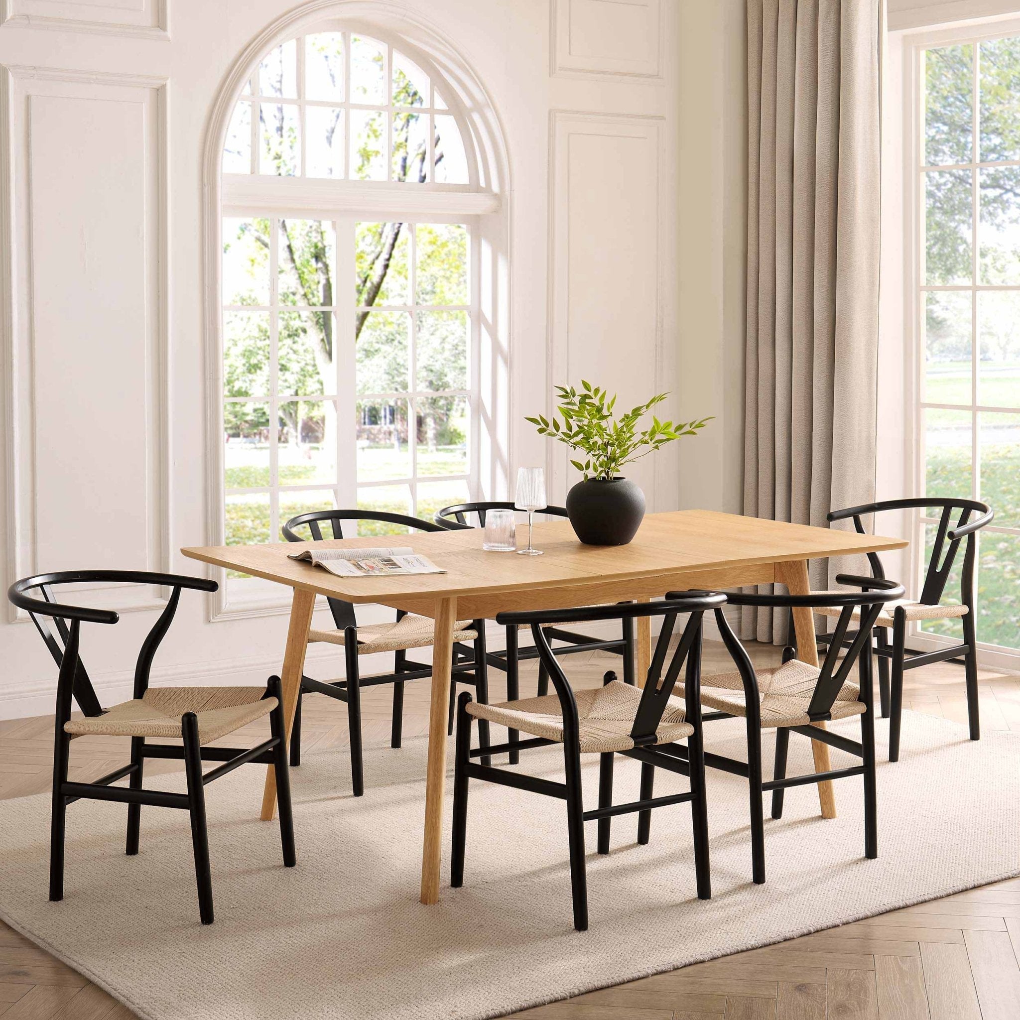 DUS-AUC-03847 Grade-C3 Dusk Heidi 4-8 Seater Extendable Dining Table - Natural RRP £404.00 - Image 4
