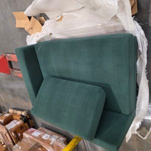 CCG-TRA-00039 Grade-DOA RHF 2 Seater Arm in Green RRP £250.00
