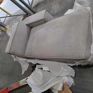 CCG-TRA-00047 Sofa Upholstery Grade-DOA RHF Chaise Arm in Grey RRP £250.00